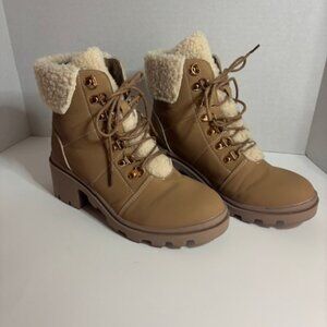 Ankle boots, Tan, Size 7